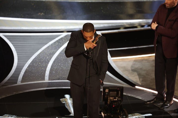 Will gave a very tearful acceptance speech.