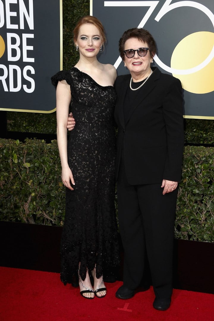  Emma Stone and many other high-profile stars donned black ensembles