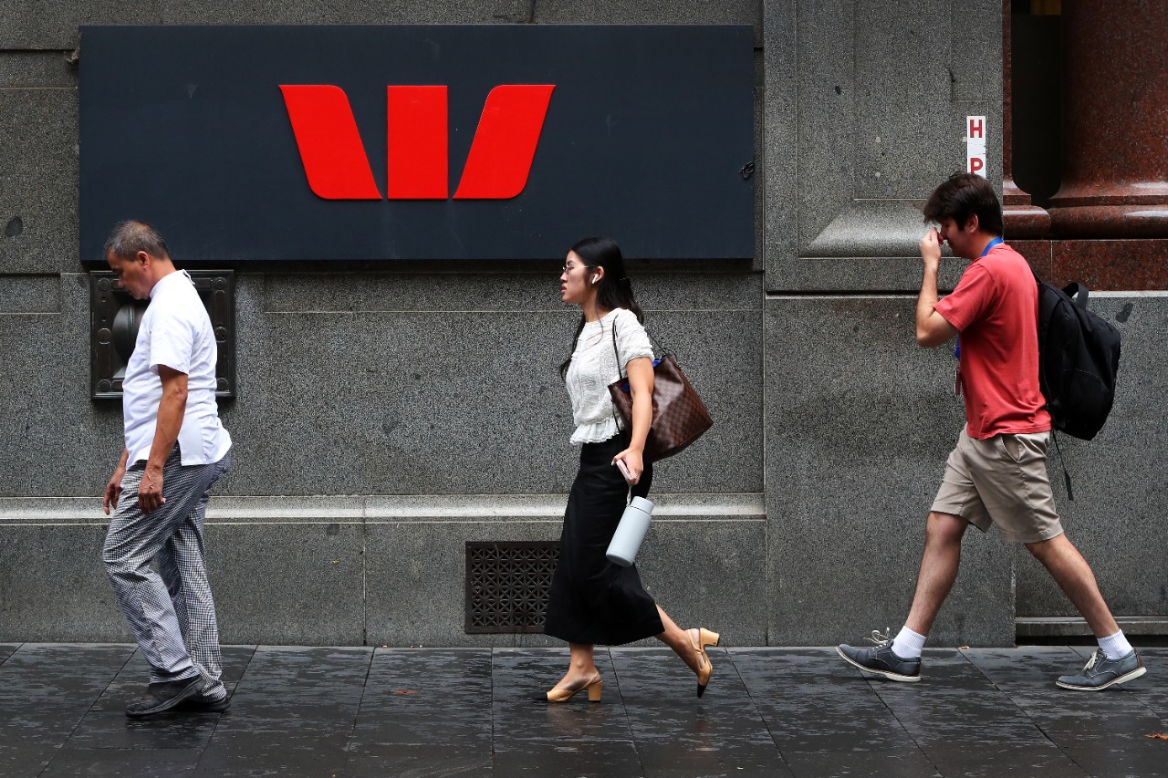 ASX 200 index chart rising Woolworths share jump Westpac fine Australian stock market rebound investor optimism