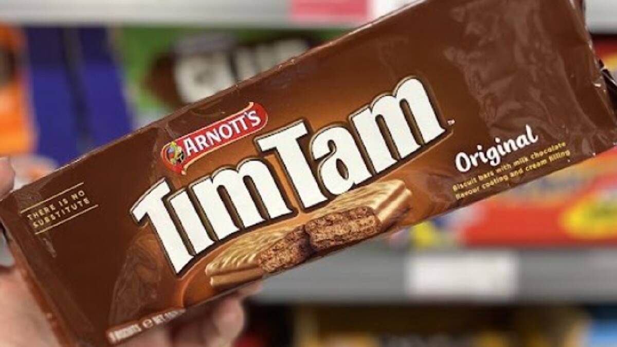 Tim Tam UK launch, Tesco meal deal controversy, Aussie biscuits in Britain, Arnott’s Tim Tam twin pack, British vs Australian chocolate debate