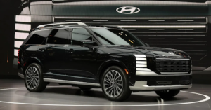 A 2026 Hyundai Palisade SUV parked safely, highlighting the family vehicle safety concerns and recent recall.