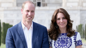 Prince William standing firm during an official royal photo call in public