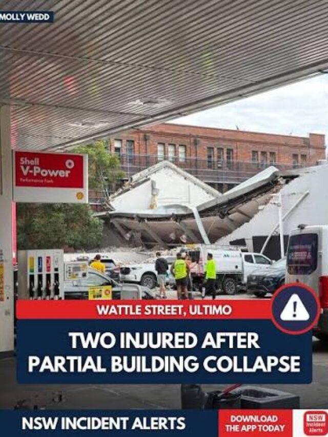 Two Injured in Ultimo Sydney Building and Wall Collapse